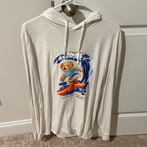 Polo by Ralph Lauren Cream Hoodie